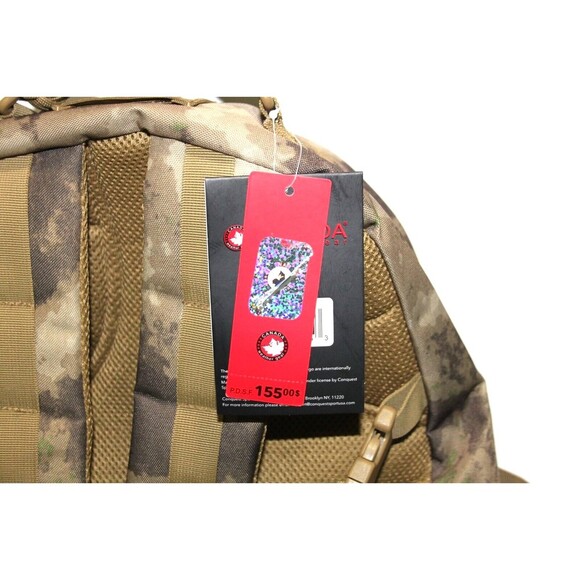 Canada Weather Gear Tactical Camo Print Backpack 100% Authentic NEW Compression - Picture 11 of 13